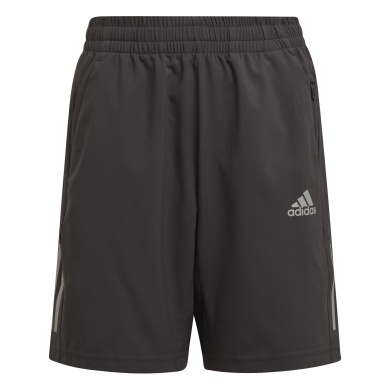 adidas Spodenki treningowe Aeroready Run Short krótkie czarne dla chłopców